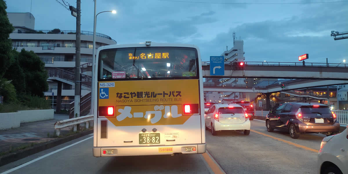 名古屋市の観光ルートバスに稲沢市の観光集客のあり方を考える画像